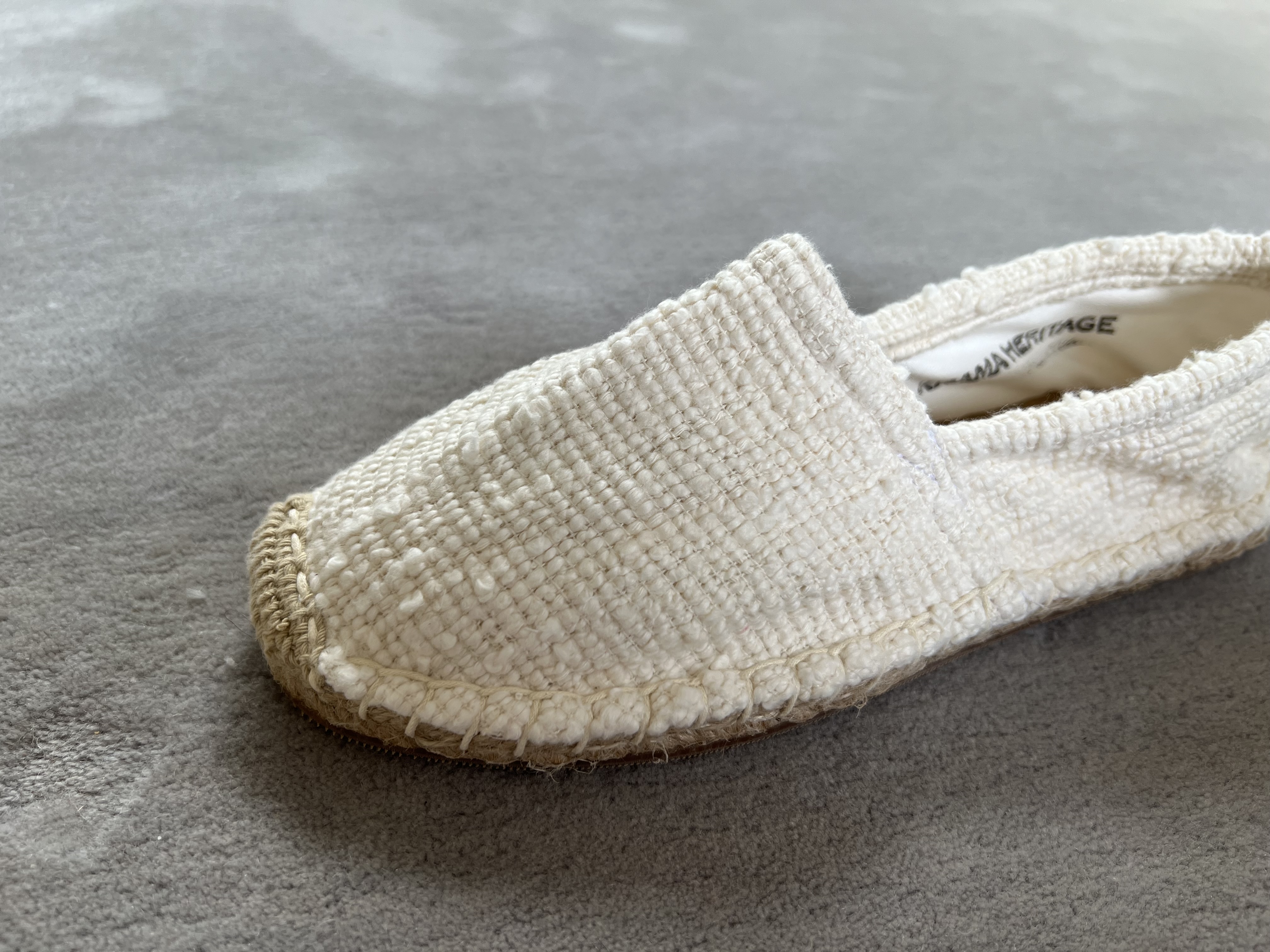 Les espadrilles Krama Heritage Naturelles Ivoire 5