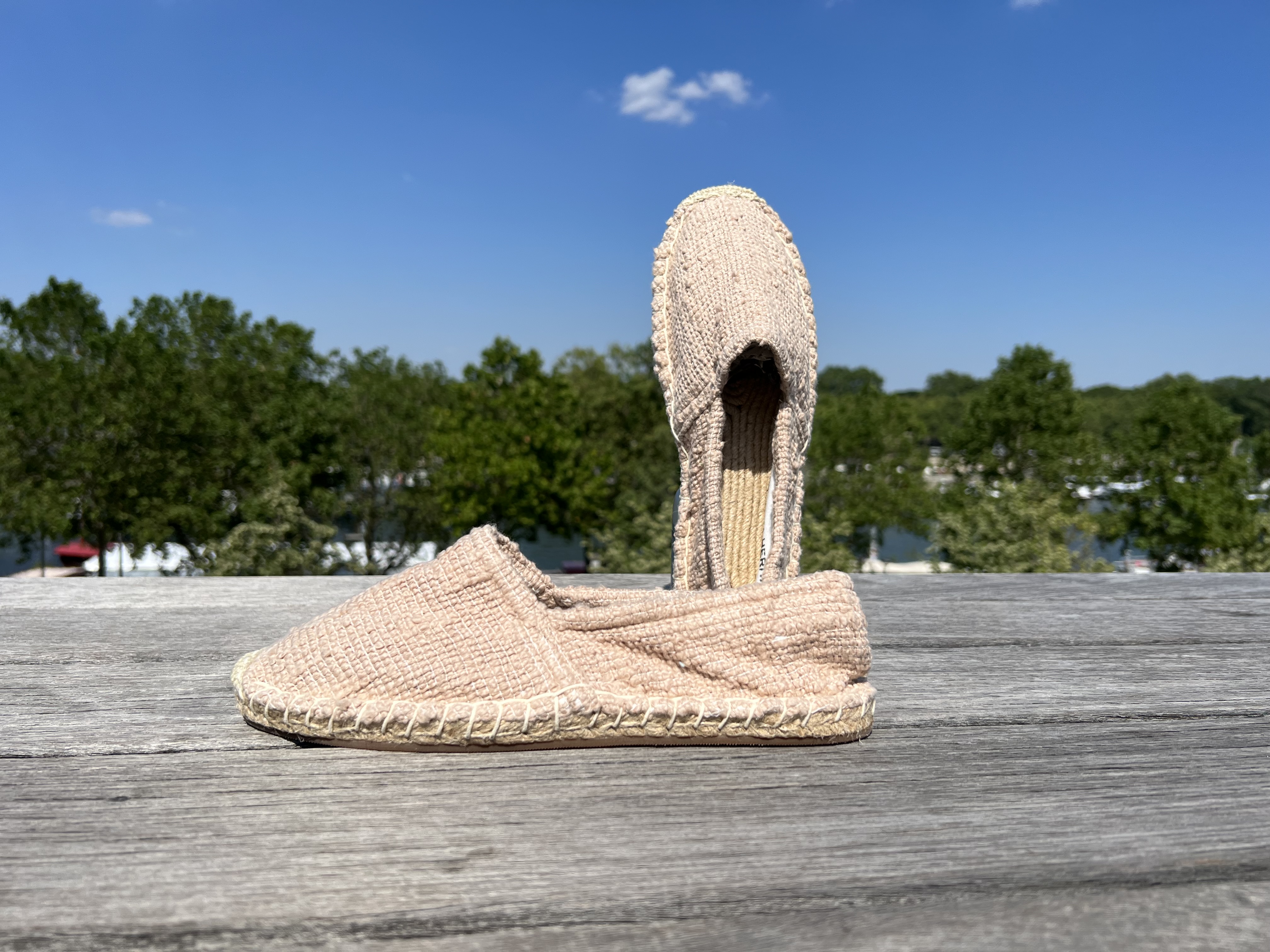 Les espadrilles Krama Heritage Naturelles Sable 2