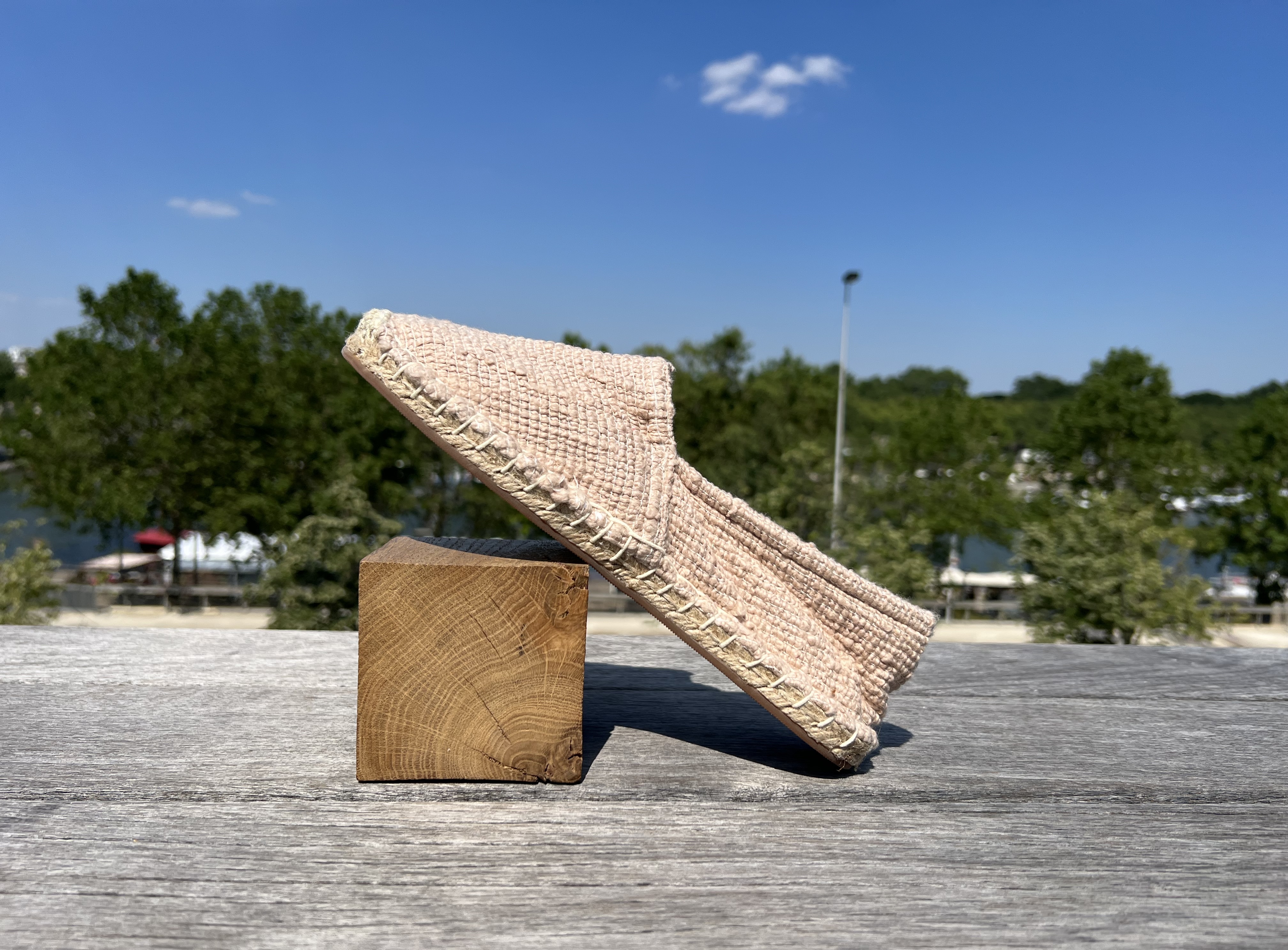 Les espadrilles Krama Heritage Naturelles Sable 3