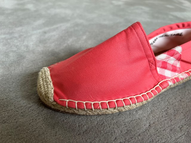 Les espadrilles Krama Heritage Krama Rose 5