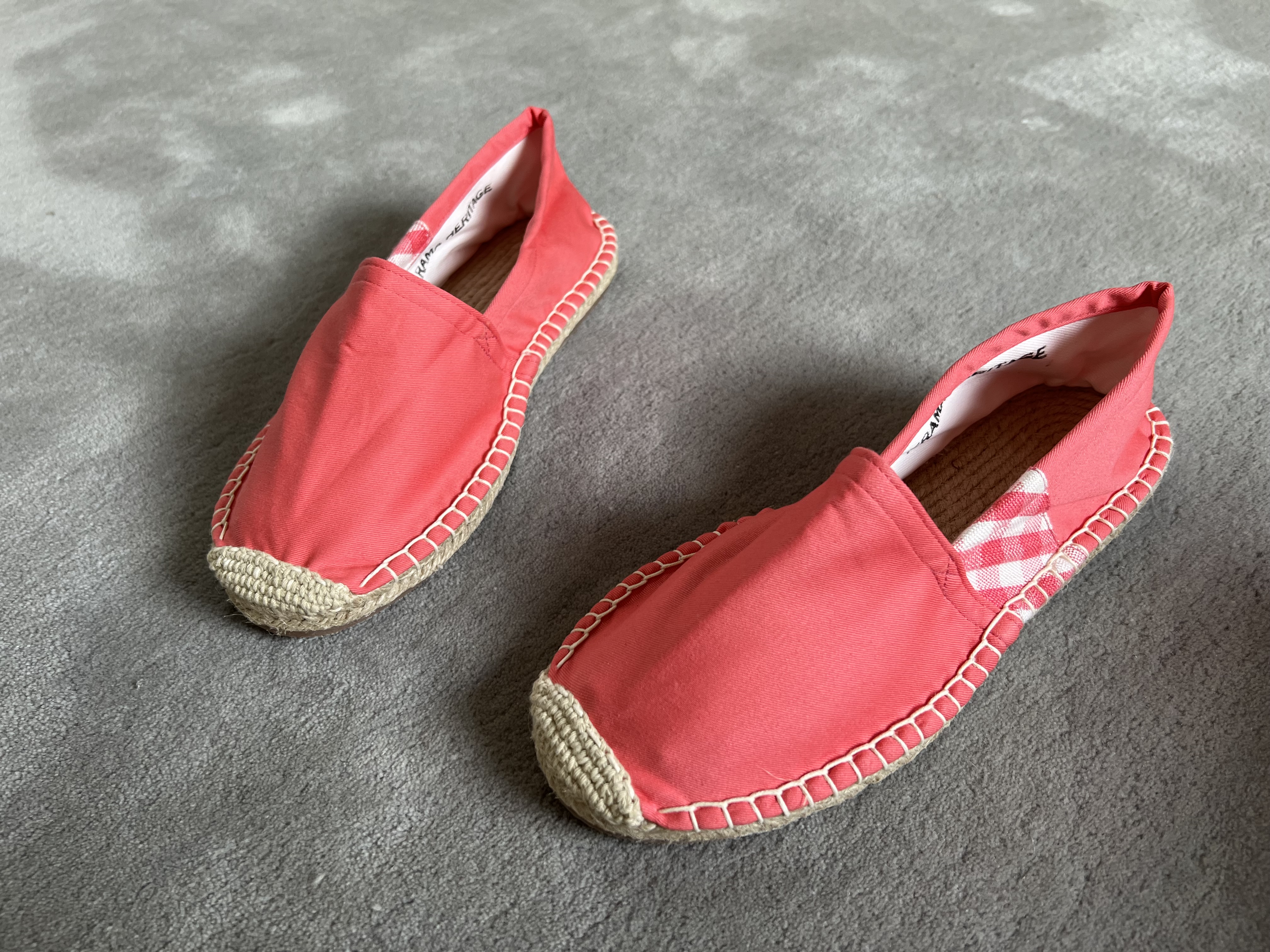 Les espadrilles Krama Heritage Krama Rose 6