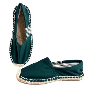 Les espadrilles Krama Heritage Krama Vertes