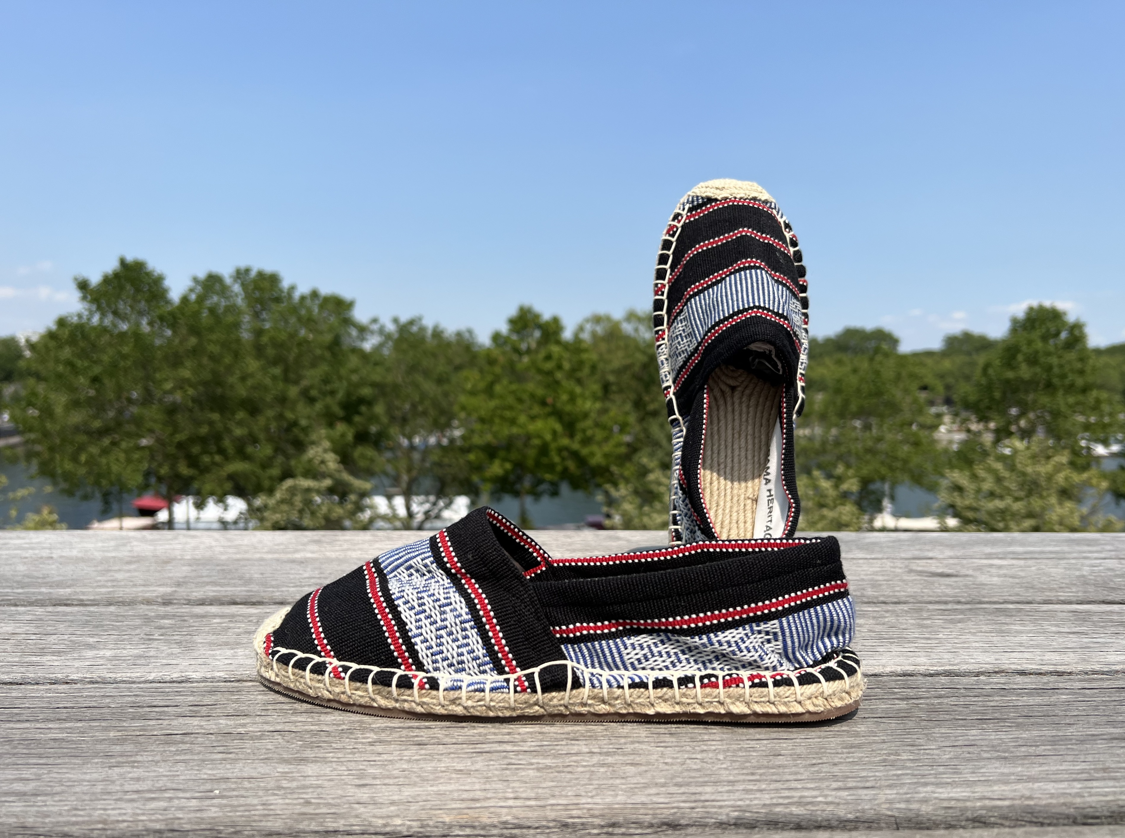 Les espadrilles Krama Heritage Ratanakiri Réglisse 2