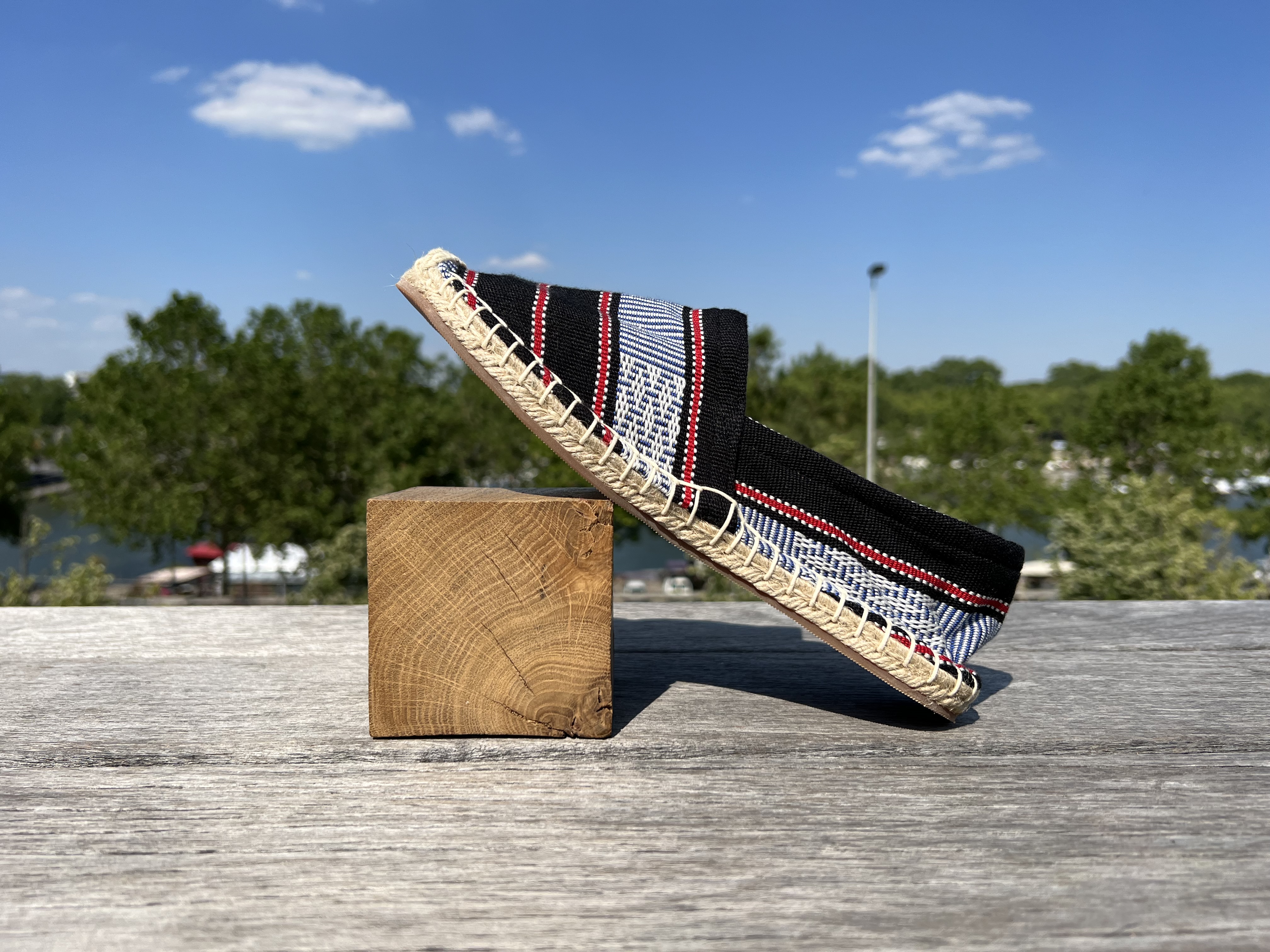 Les espadrilles Krama Heritage Ratanakiri Réglisse 3