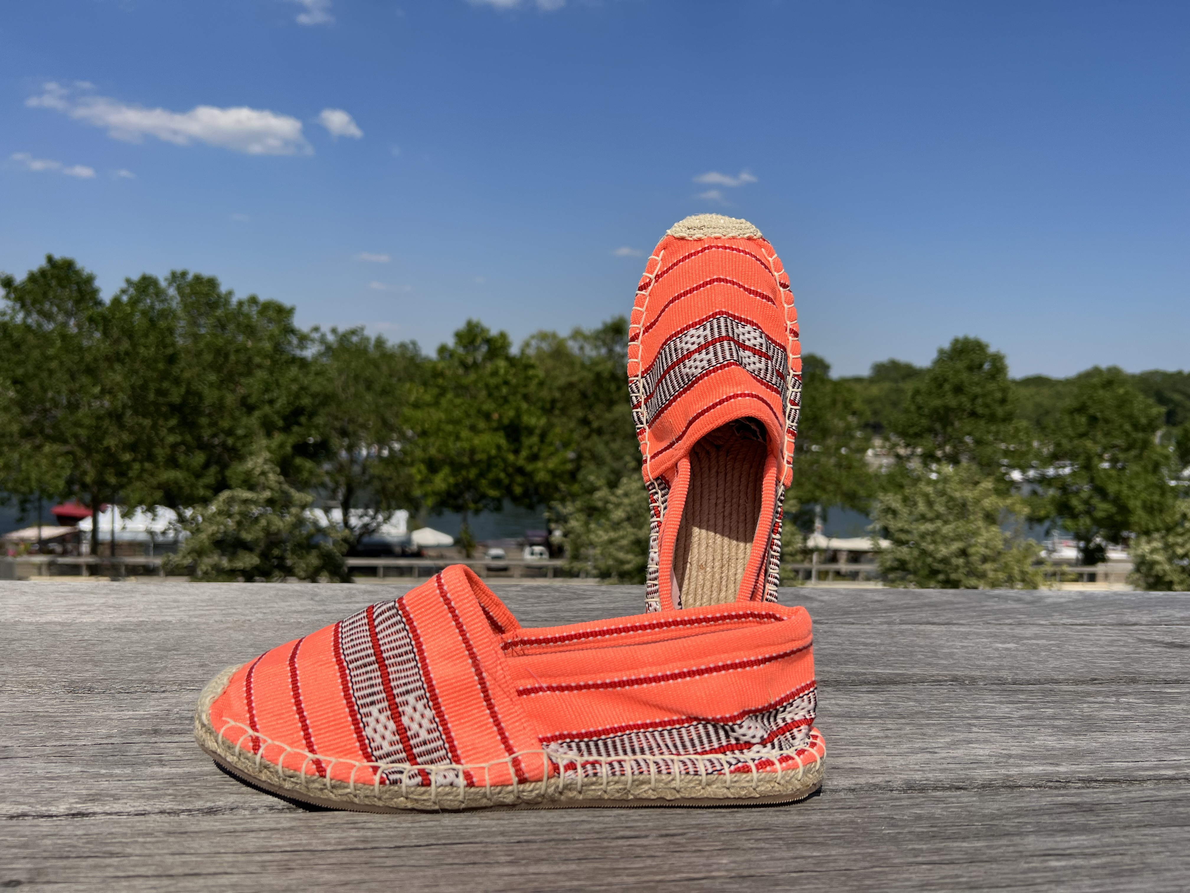 Les espadrilles Krama Heritage Ratanakiri Saumon 2