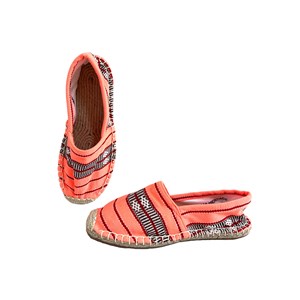 Les espadrilles Krama Heritage Ratanakiri Saumon