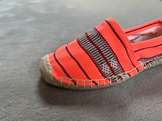 Les espadrilles Krama Heritage Ratanakiri Saumon 5