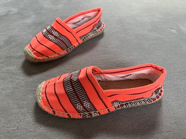 Les espadrilles Krama Heritage Ratanakiri Saumon 6