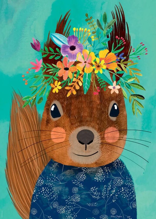 Puzzle HEYE - Sweet Squirrel - 1000 Pièces 4