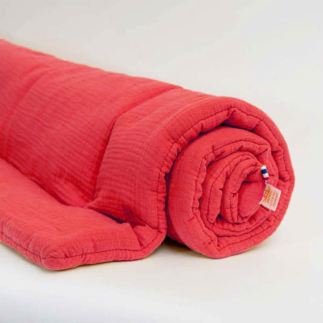 Edredon en Coton Bio Fraise 4