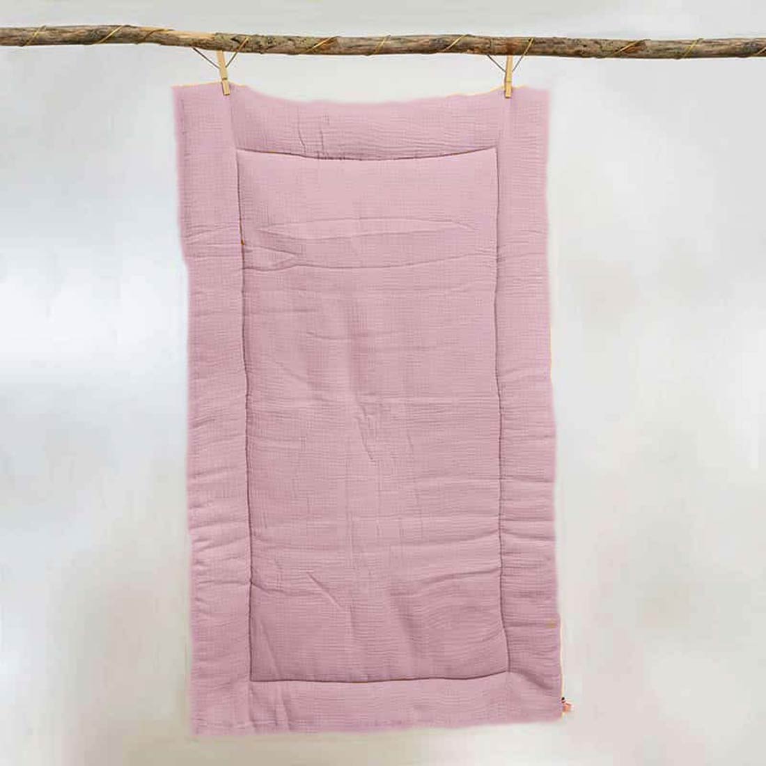 Edredon en Coton Bio Rose 3