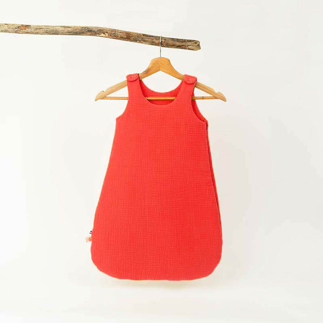 Gigoteuse Hiver en Coton Bio Fraise 6