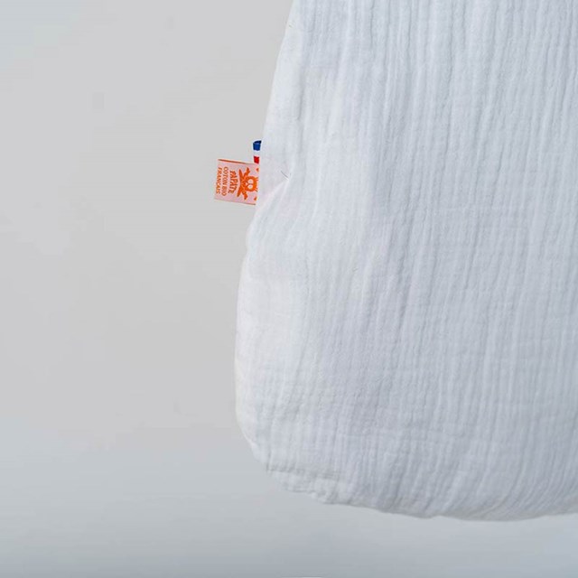 Gigoteuse Été en Coton Bio Blanc 3