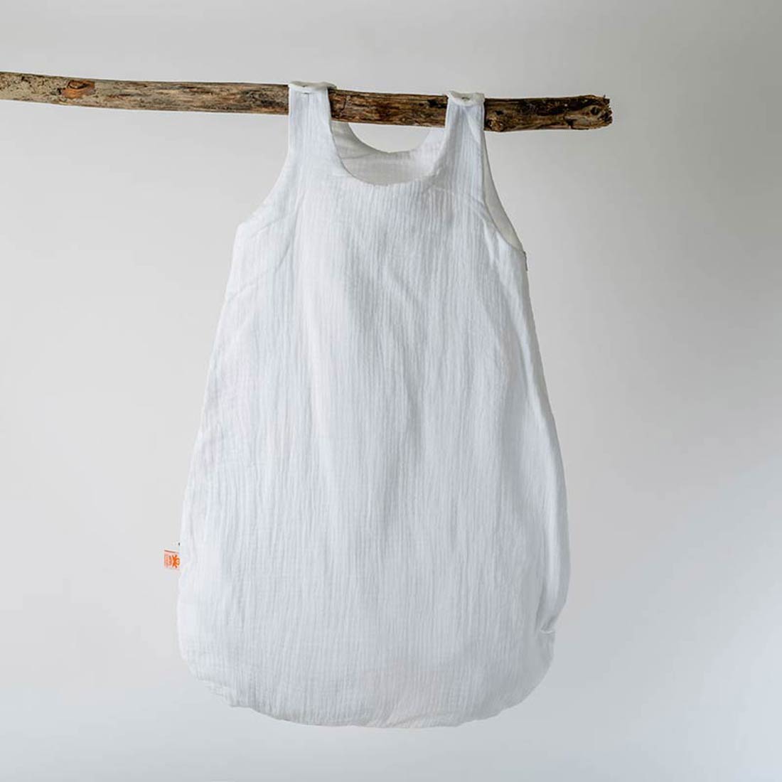 Gigoteuse Été en Coton Bio Blanc 2