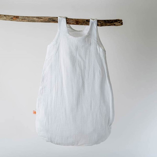 Gigoteuse Été en Coton Bio Blanc 2