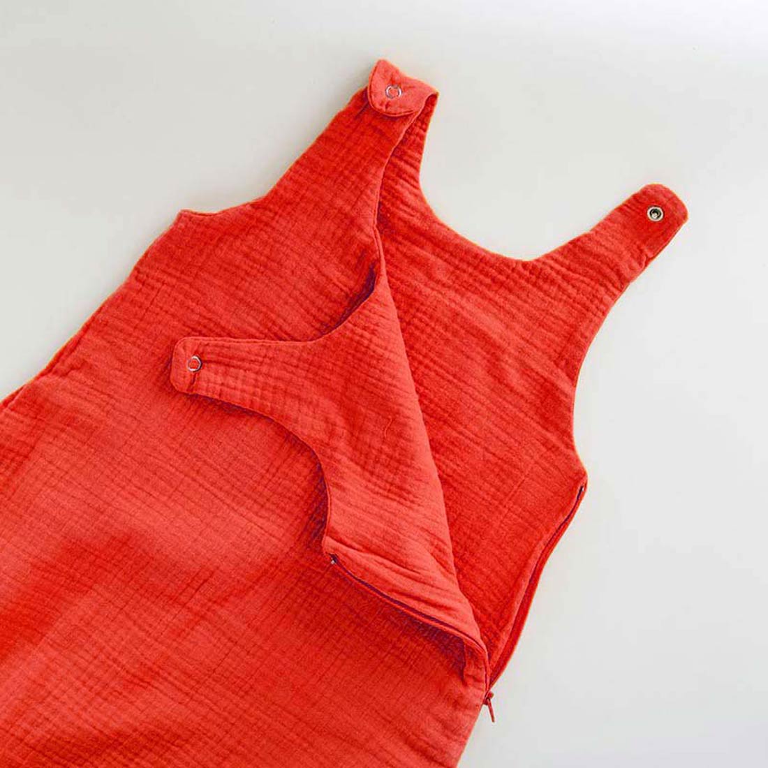 Gigoteuse Été en Coton Bio Fraise 4