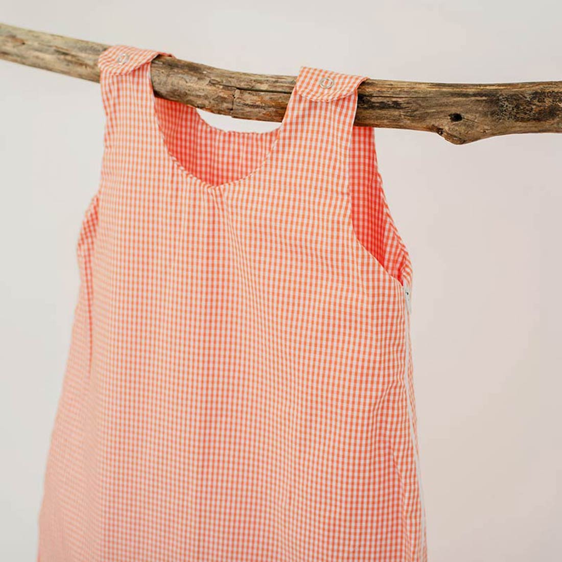 Gigoteuse Été en Coton Bio Vichy 3