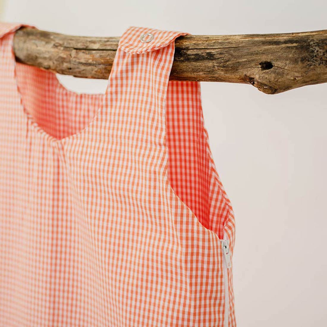 Gigoteuse Été en Coton Bio Vichy 4