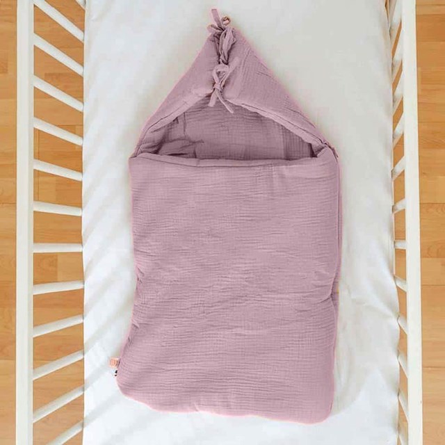 Nid d'Ange en Coton Bio Rose 6