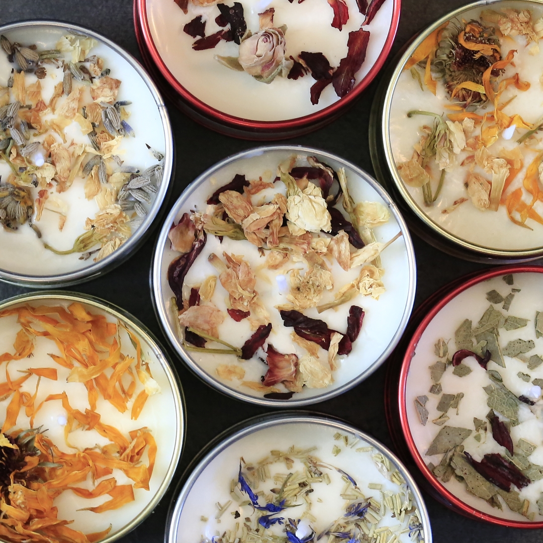 Kit DIY - Réalisez votre propre bougie fleurie 3