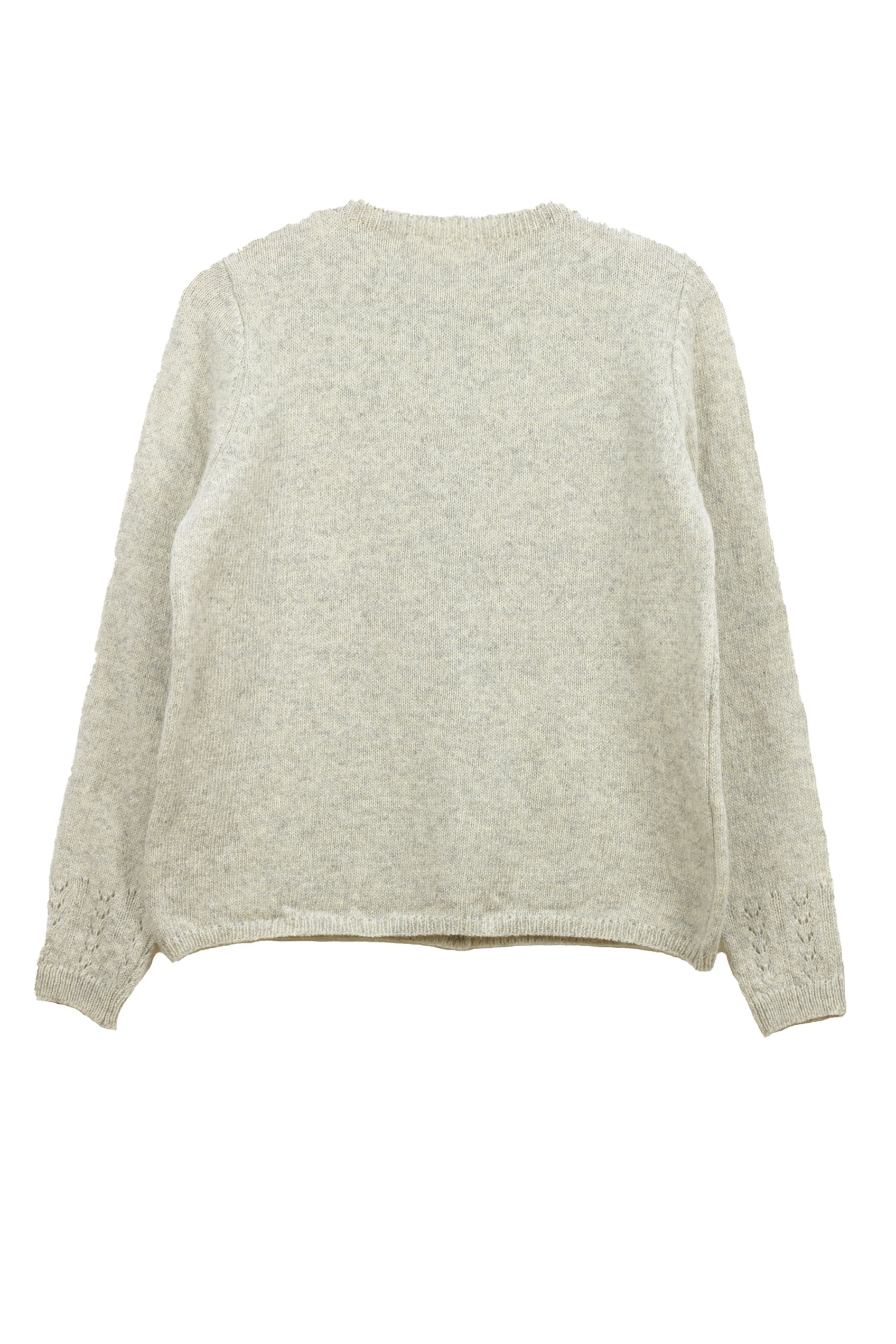 Gilet  Aloé rouge en laine recyclée - 5