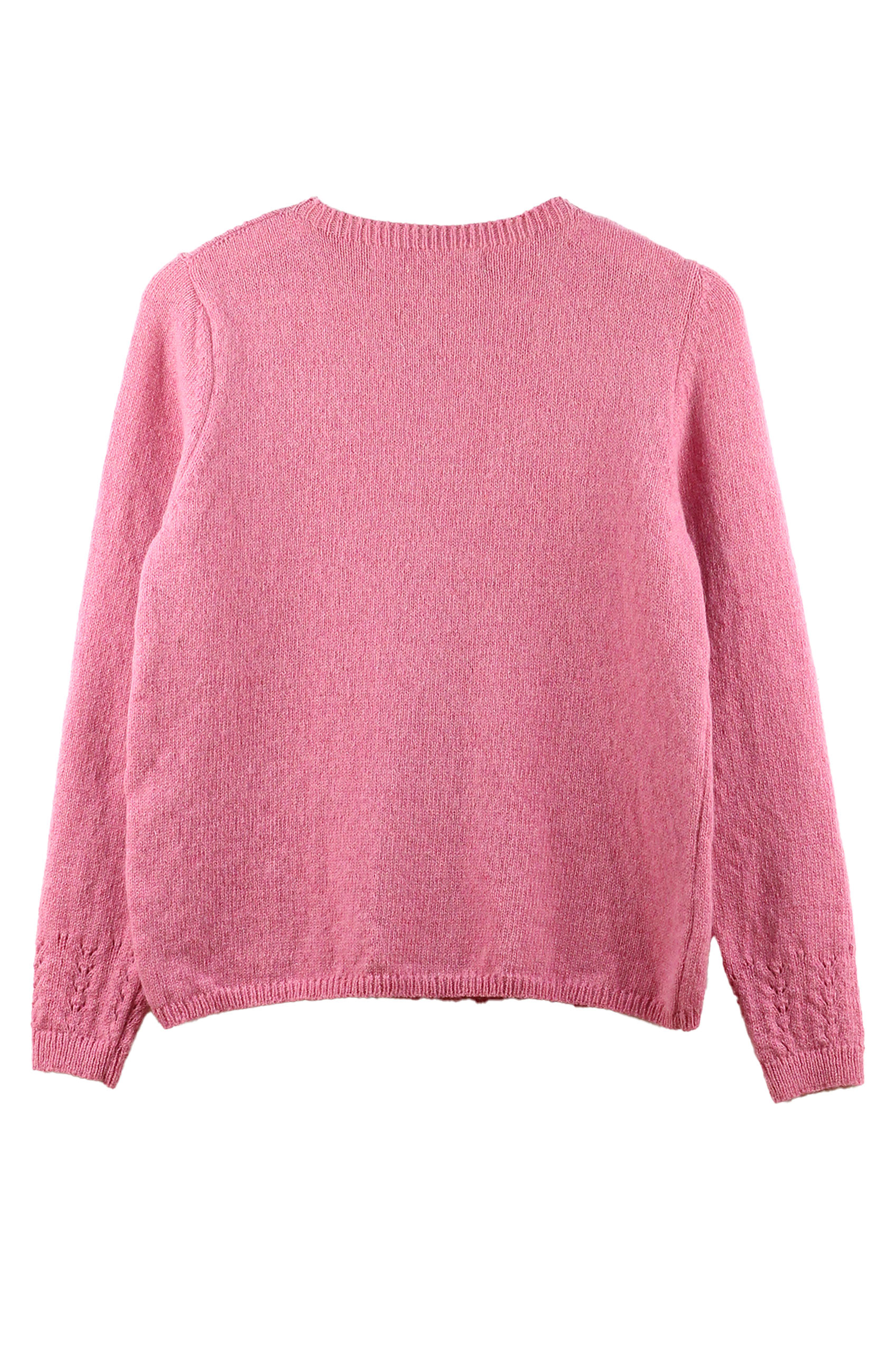 Gilet  Aloé rouge en laine recyclée - 11