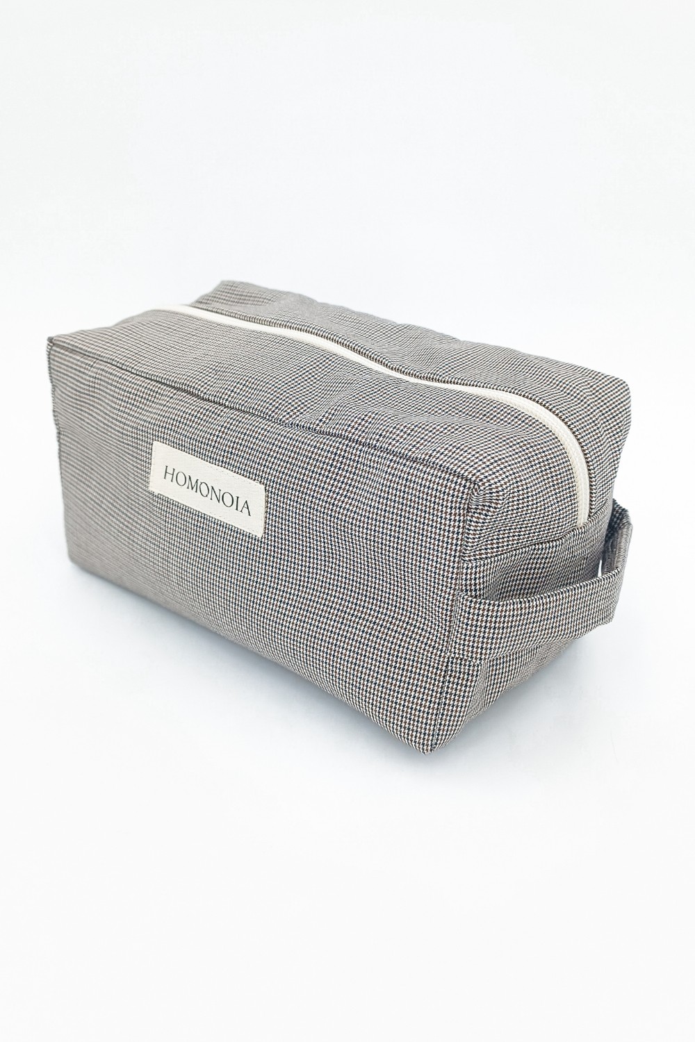 Trousse de toilette pied de poule 3