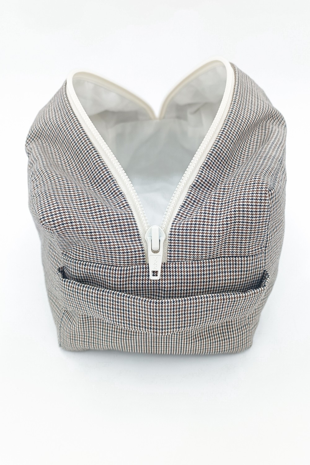 Trousse de toilette pied de poule 4