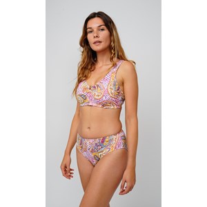 Maillot de bain Swanny Cachemire 2 pièces avec poches