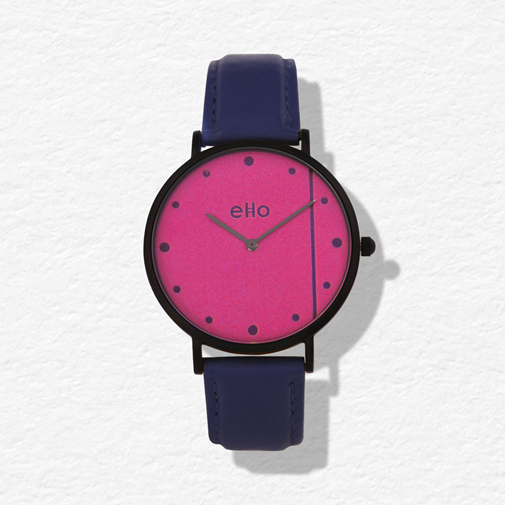 Montre Pink Bubble Blue