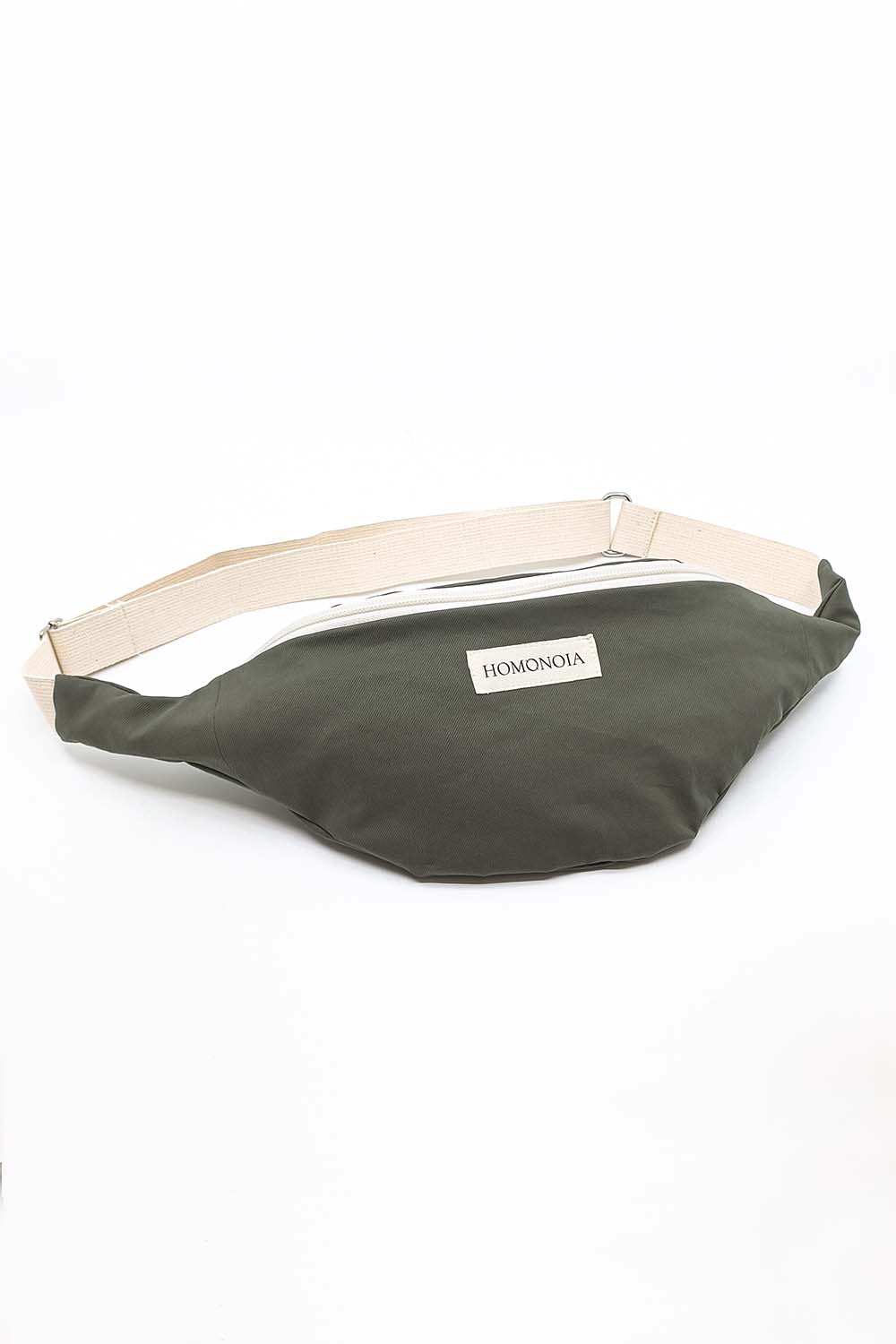 Banane en denim kaki 2