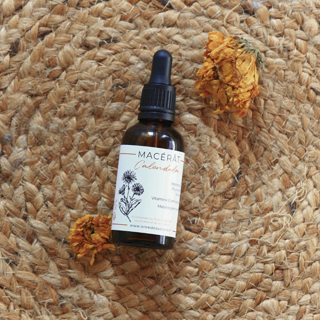 Macérât Huileux de Calendula - Visage, Corps, Cheveux - Peau délicate et sensible 3