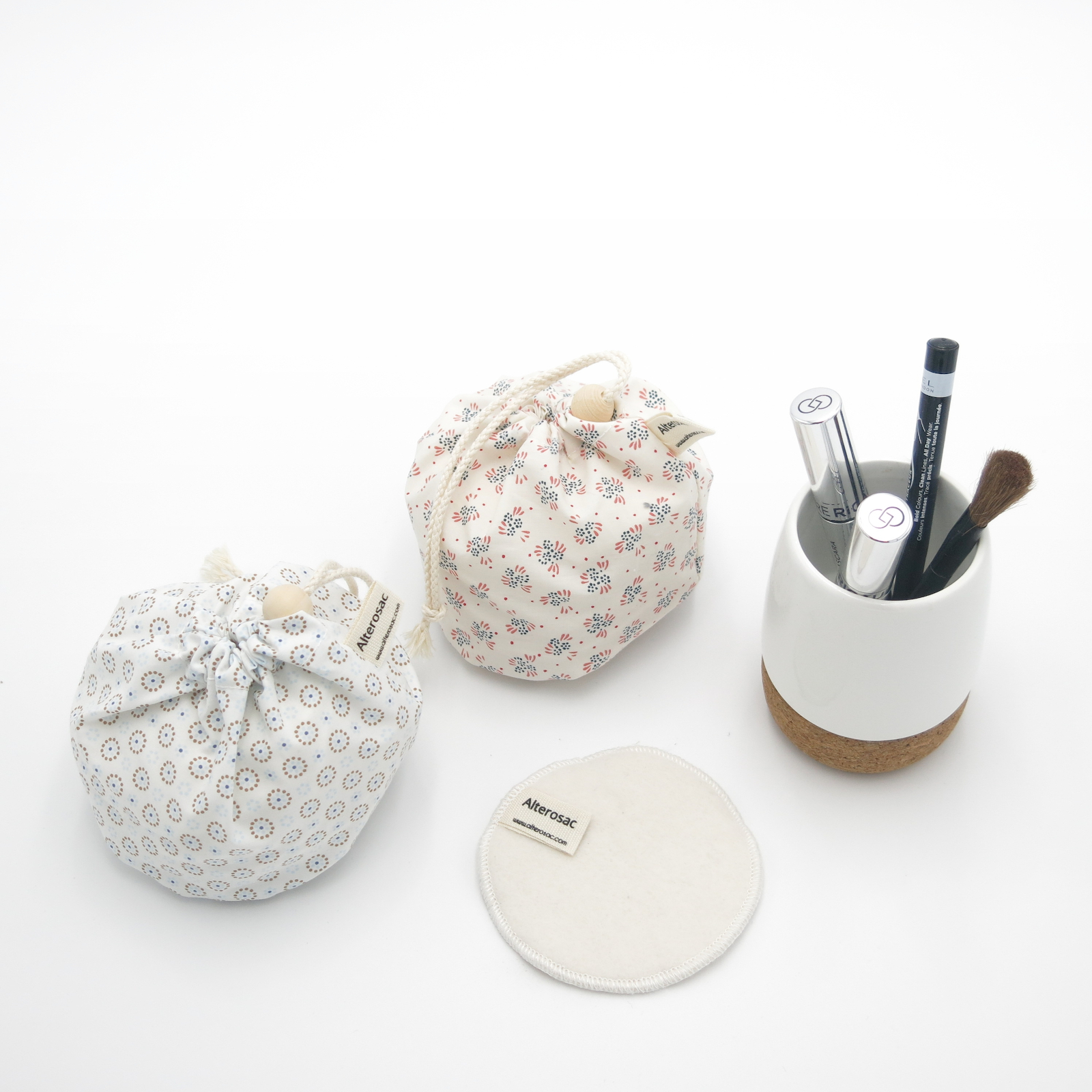 Ronds démaquillants bio lavables et réutilisables (lot de 5) 5