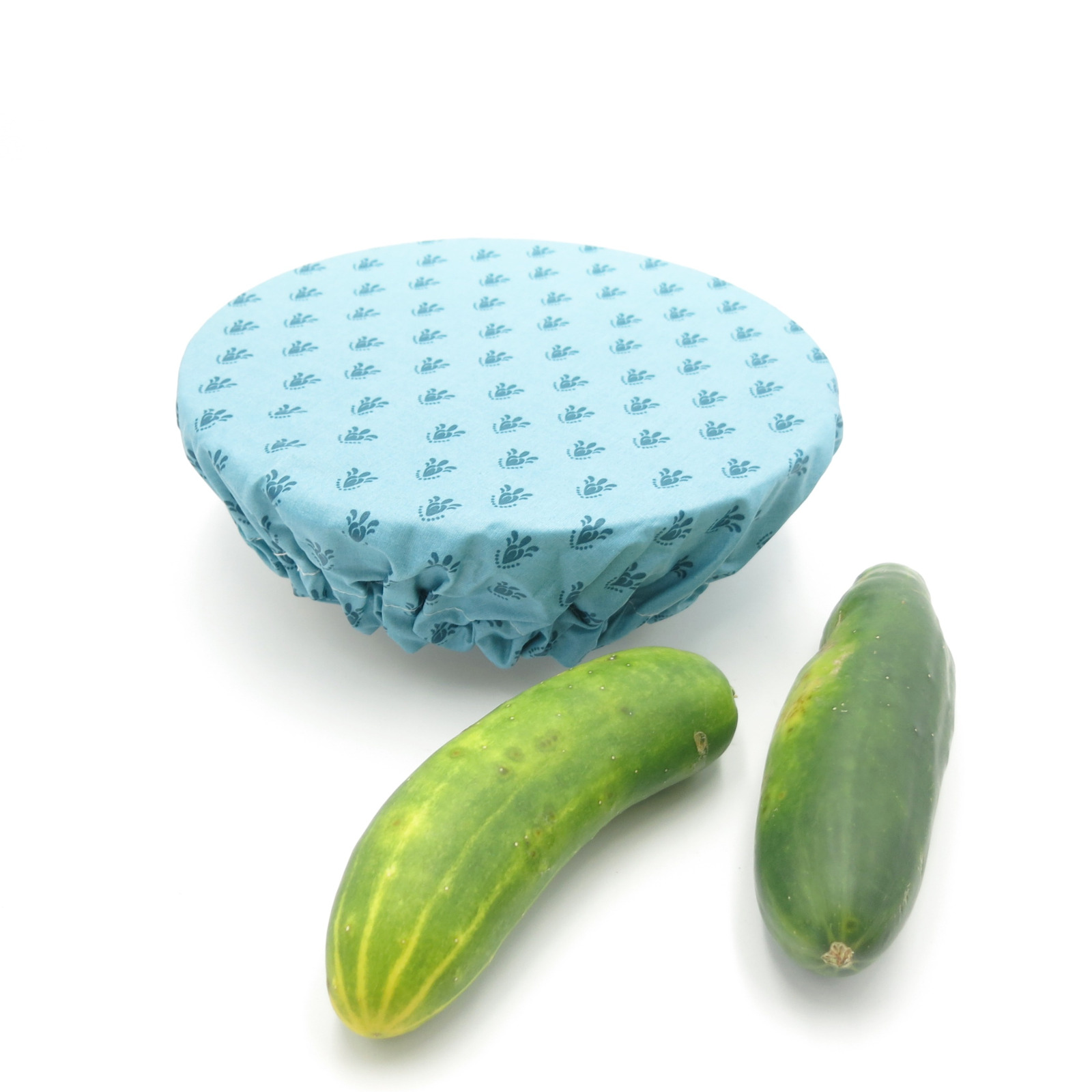 Recouvre bol ou plat en coton enduit  24