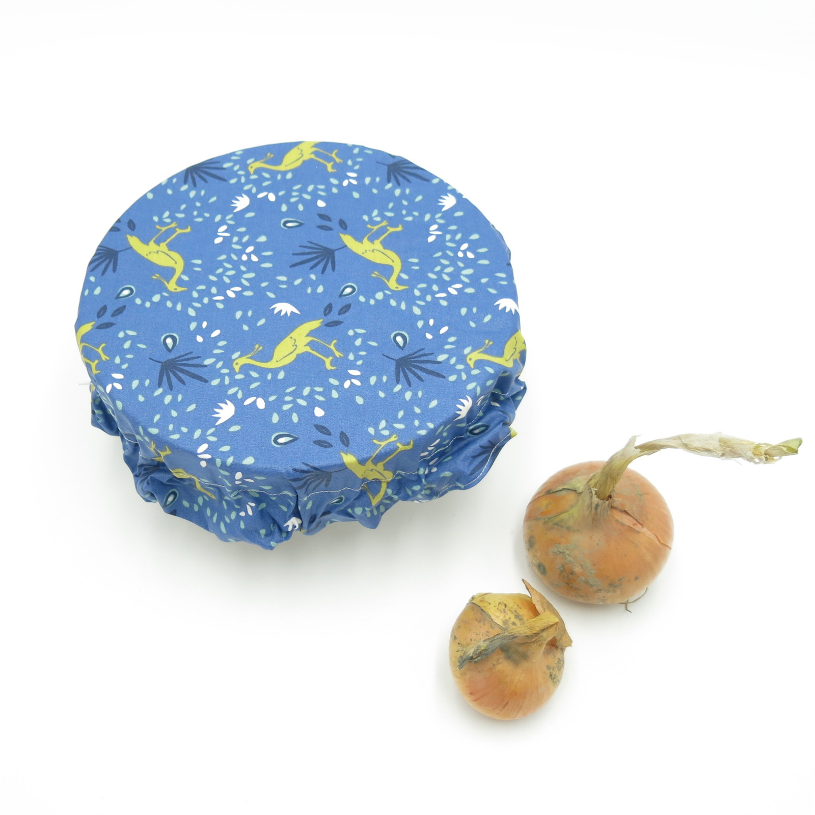 Recouvre bol ou plat en coton enduit  13