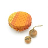 Recouvre bol ou plat en coton enduit  21