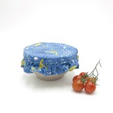 Recouvre bol ou plat en coton enduit  8