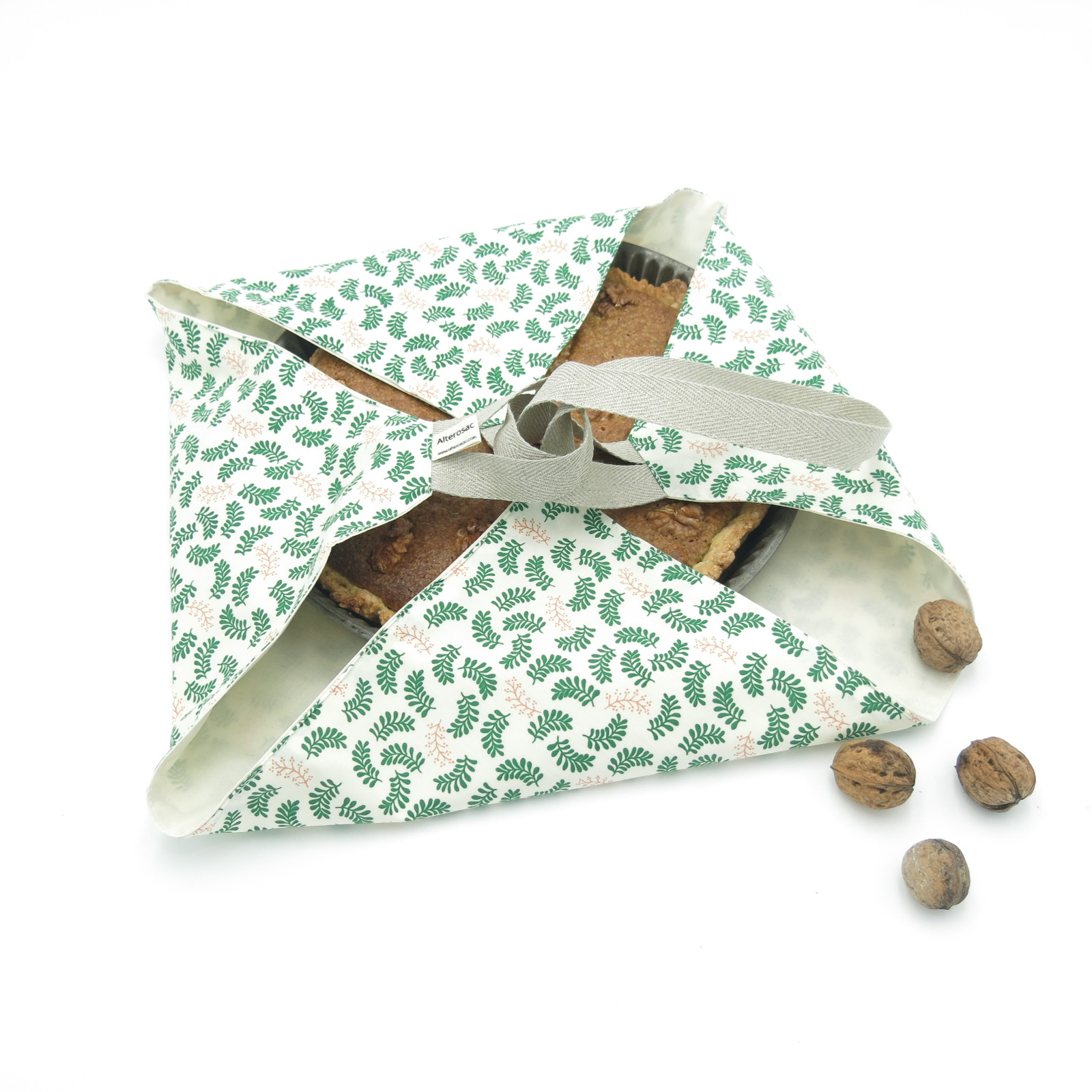 Sac à tarte en coton bio 2