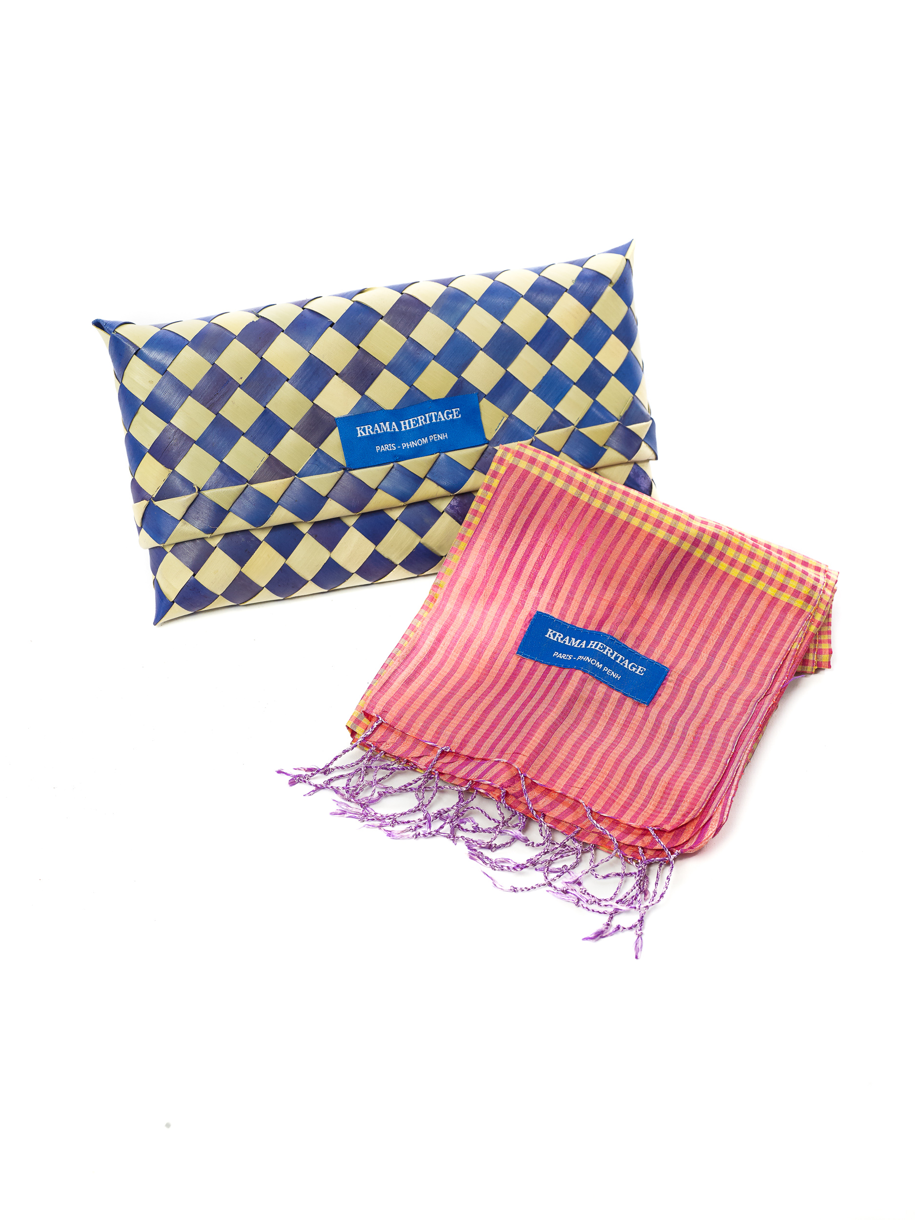 Le Krama en Soie Coeur d'Ambre 4