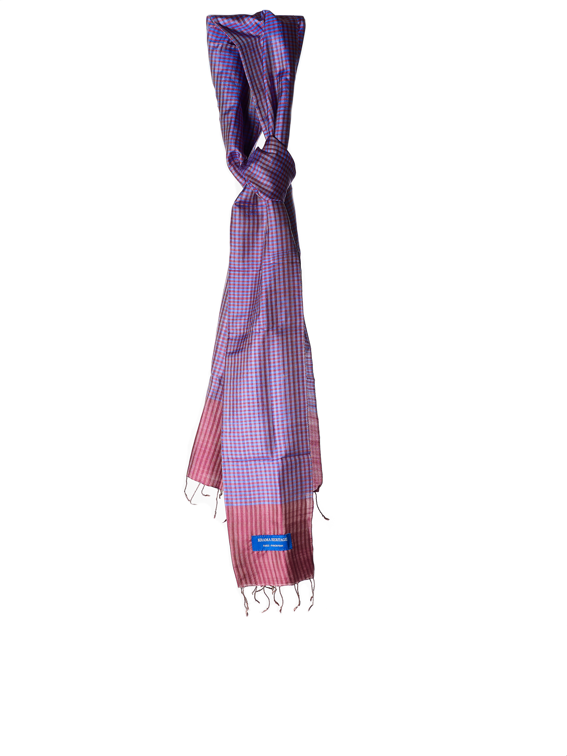 Le Krama en Soie Améthyste 3