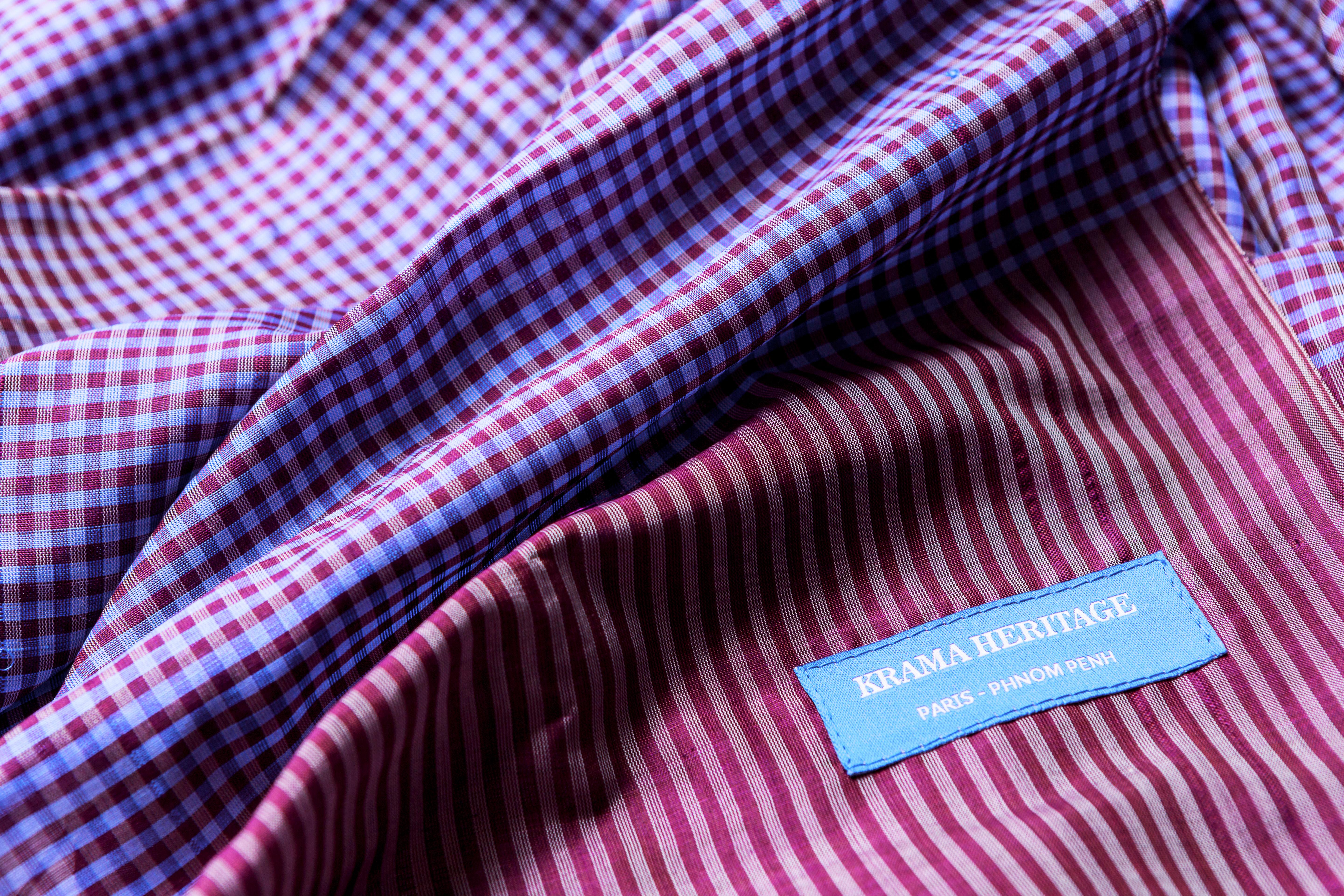 Le Krama en Soie Améthyste 2