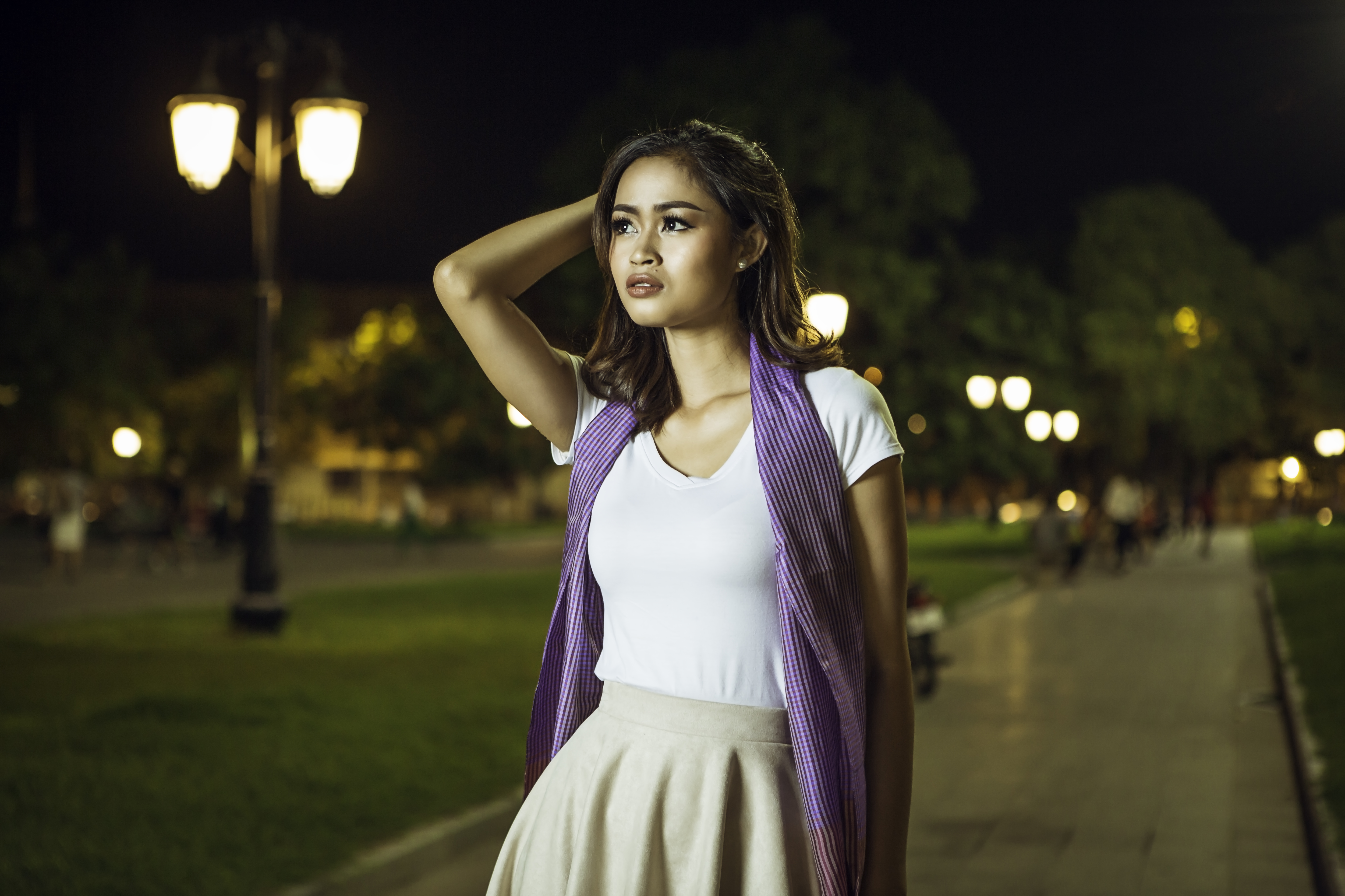 Le Krama en Soie Améthyste 5