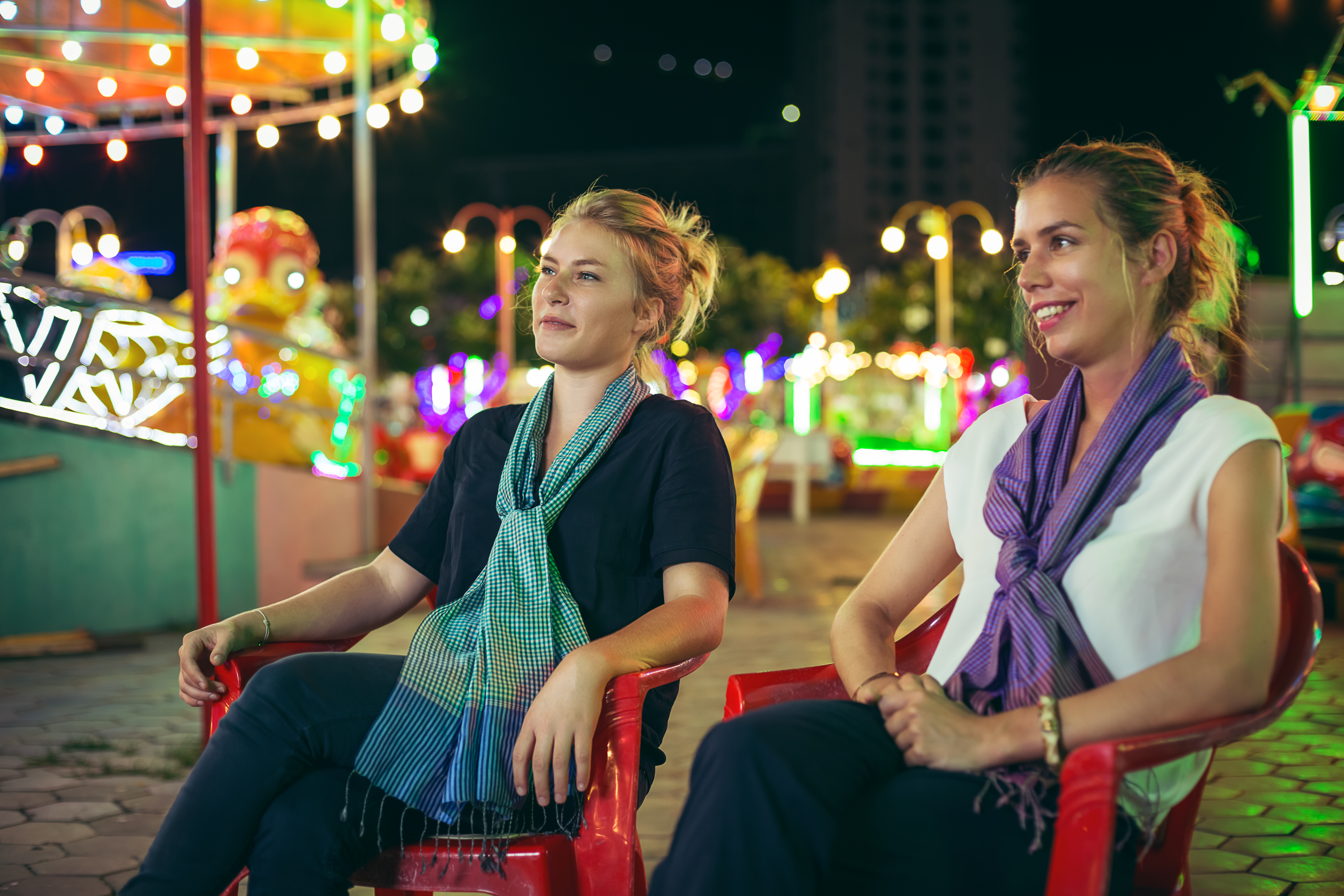 Le Krama en Soie Améthyste 6