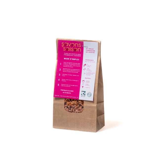 Kit DIY lessive Framboise Lavande 4