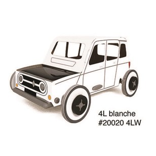 Autogami, Renault 4L blanche ( 7 ans et +) 