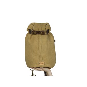 Sac à dos bandoulière en toile de jute - BALISH