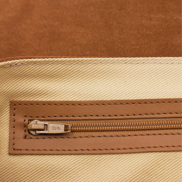 Sac bandoulière cuir camel 6