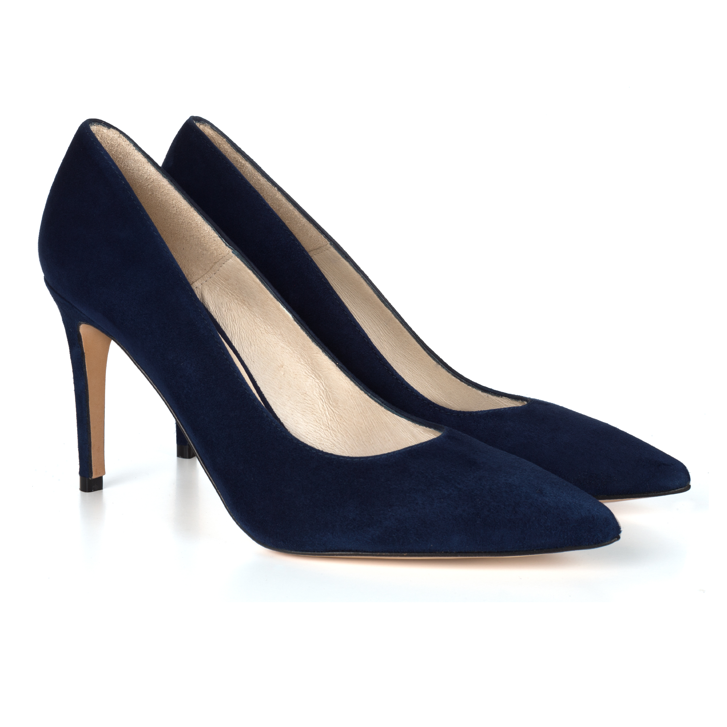 Escarpins bleu marine cuir online