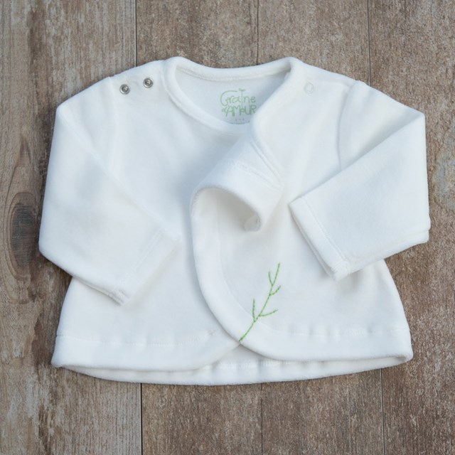 Veste velours Graine d'amour