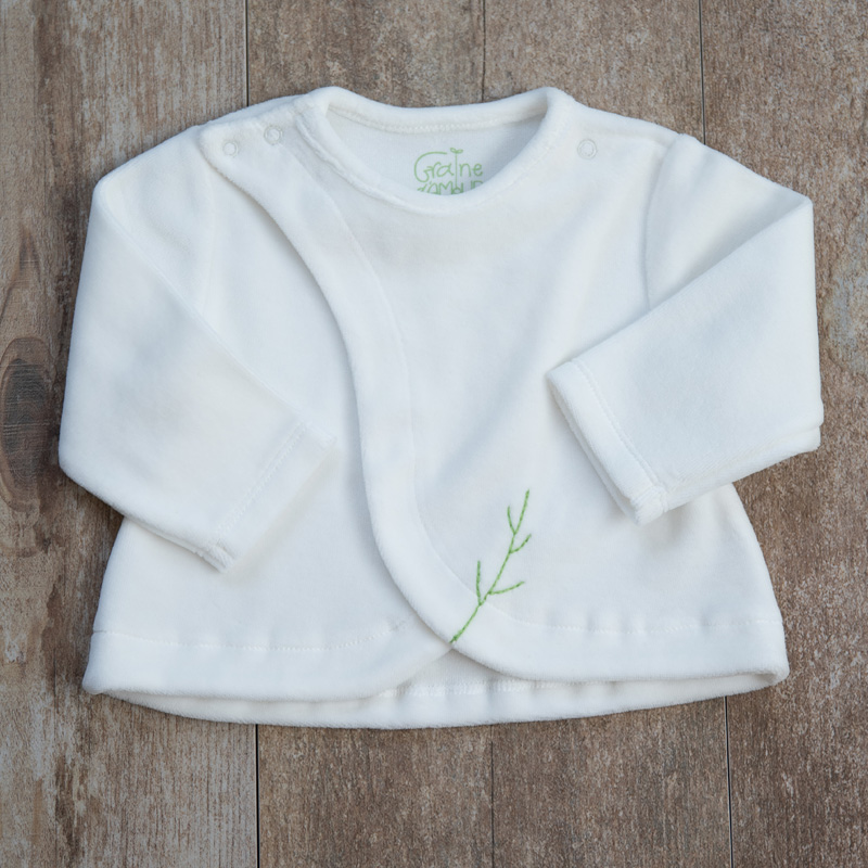 Veste velours Graine d'amour